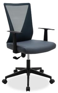 Scaun Birou Ghost Negru - Gri
