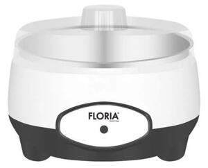 Aparat pentru facut iaurt Floria ZLN4086, Capacitate 1000ml, Recipient din inox, Functionare automata, 15W