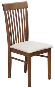 Scaun ASTRO NEW, maro deschis/nuc, tesatura, 44x49x95 cm