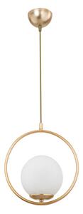 Lustra cu o singura lumina PWL-1193, E27 auriu, 26x75 cm
