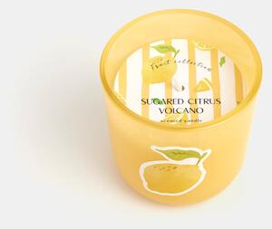 Sinsay - Lumânare parfumată Sugared Citrus Volcano - galben-deschis
