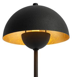 Lampa de masa retro neagra cu auriu - Magnax Mini
