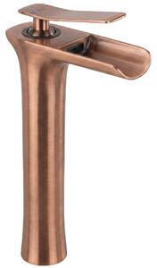 Baterie de lavoar Rea Laguna Brush Copper high