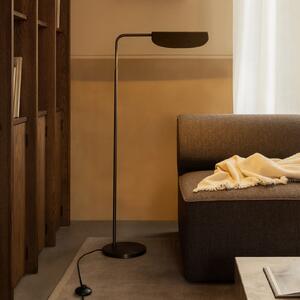 Audo Copenhagen Lampadar Wing, bronz, înălțime 113 cm, reglabil, reglabil, Bronz / Alamă Veche, Camera de zi / sufragerie, Aluminiu, Design