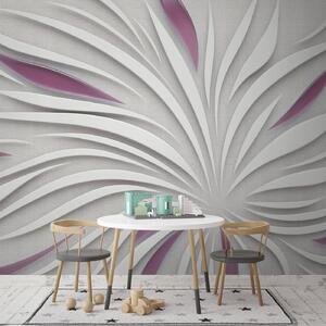 Fototapet Un design alb și violet, Fototapet 3D, Fototapet populare, u06452v4 - Tapeko.ro