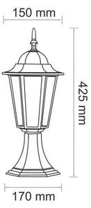 Corp de iluminat exterior 1xE27/60W/230V