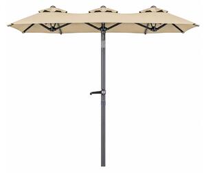 Linder Exclusiv Umbrelă de grădină 300x150x220 cm Bej