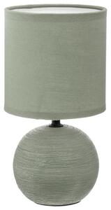 Veioza PWL-1210 E14 60W ceramica kaki D13x25cm