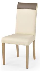 Scaun tapitat cu piele ecologica Norbert, 47X55X99 CM