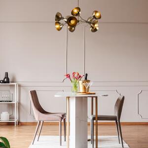 Lustra Dram Caramiziu 75x75x60 cm