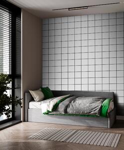 Tapet Tapet cu carouri minimalist la modă, Fototapet alb-negru, u98561 : Uwalls.ro