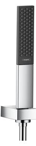 Set de duș, Hansgrohe, Rainfinity 100, cu pară, suport de pară și furtun 160 cm, crom