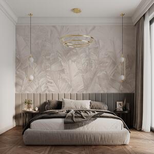 Fototapet Frunziș elegant în nuanțe moi, Fototapet tropice, Fototapet populare, u98951 - Tapeko.ro