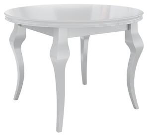 Masă rotundă extensibilă FI 100 Mirjan Julio (Alb lucios). 1070436