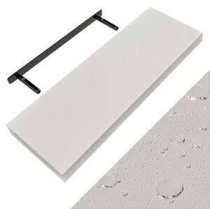 Poliță de perete FIGO + consolă, 70cm, alb Casaria