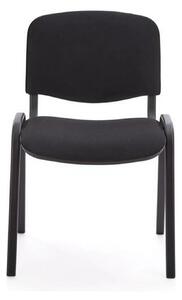 Scaun ISO, negru, stofa, 53x55x82 cm