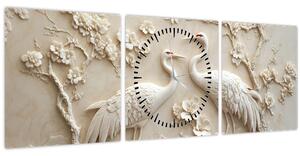 Tablou - Model Chinezesc (cu ceas) (90x30 cm)