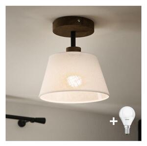 Lustră LED aplicată Brilagi ANTHONY 1xE14/60W/230V stejar nuc/alb