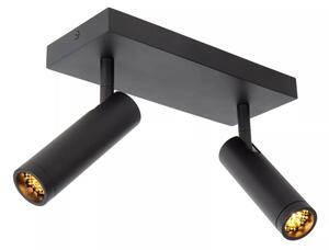 Lucide 22974/02/30 - Spot GRADO 2xGU10/8W/230V negru