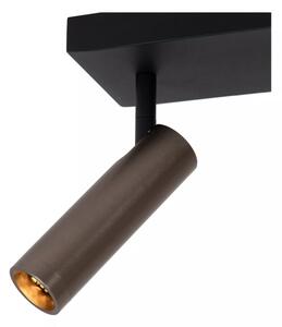 Lucide GRADO 22974/02/15 - Spot 2xGU10/8W/230V negru/maro