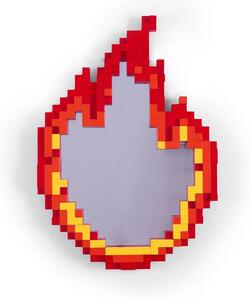 Flame Pixel Oglindă Red/Portocaliu/Yellow - Seletti