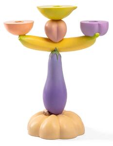 Vitamin Aubergine Suport pentru Lumânări Multicolor - Seletti