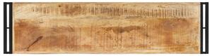 Masă consolă, 120x30x75 cm, lemn de mango nefinisat