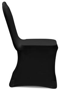 Husă de scaun elastică, 50 buc., negru