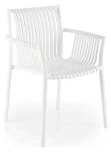Scaun K492, alb, polipropilena, 60X56X84 cm