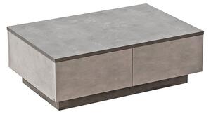 Masuta de cafea Thunder gri antic - antracit 90x60x31.5cm