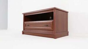 Comoda TV Kent ERTV100, castan, PAL, 101x55x55 cm