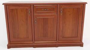 Comoda clasica KENT EKOM3D1S, castan, PAL, 154x45x91 cm