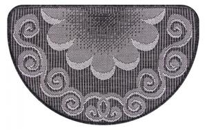 Covor Pentru Usa Intrare, Flex 19161 80, Antiderapant, Gri, 50 x 80 cm 50x80
