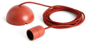 HAY Common Lustră Pendul Cord Set Rusty Red - Hay, reglabil, Roșu, Camera de zi / sufragerie, Plastic