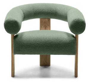 Fotoliu design verde închis KOKEI, stejar Now or never 37