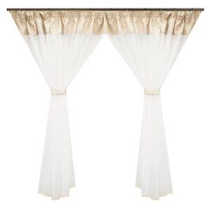 Perdea Velaria bamboo alb, 420x165 cm