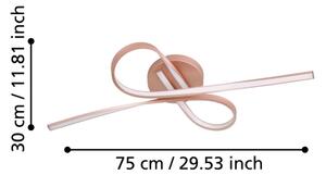 Eglo 97361 - Lustră aplicată LED PALOZZA 2xLED/11W/230V