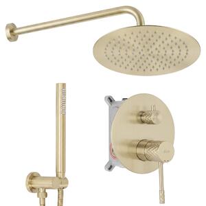 Set de dus incastrat Rea Lungo Diamond Brush Gold + BOX