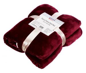 HEINNER Patura fleece heinner dark red 127x150 cm