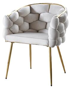 Scaun Living Tapitat KJC15 Bej