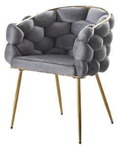 Scaun Living Tapitat KJC15 Gri