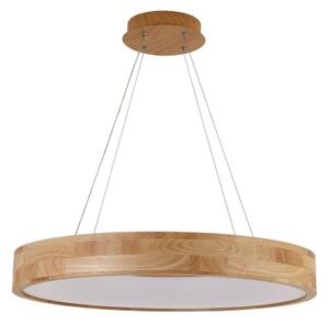 Brilagi - Lustră LED suspendată pe cablu FALCON WOOD, LED/40W/230V, 3000/4000/6000K, 60 cm, lemn