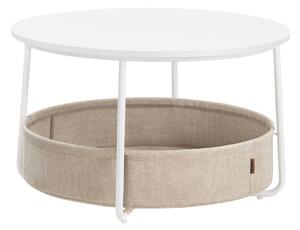 Masuta de cafea Vasagle Alb 75x75x45 cm