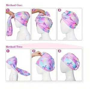 Turban de frotir cu uscare rapidă pentru păralbastru