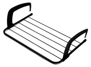 Uscător de rufe negru de agățat pe calorifer Addis 6 Bar Radiator Airer