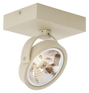 Spotlight modern plafon bej G9 rotund cu rotire și înclinare - Go