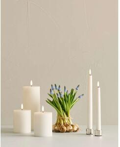 Uyuni - Pillar candle LED Nordic White 7,8 x 20 cm Lighting