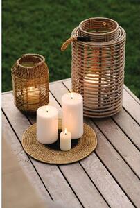 Uyuni - Pillar candle LED Nordic White 7,8 x 10 cm Lighting