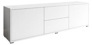 Comodă TV Comfivo Tutela, Alb, PAL laminat, 50x141x41cm, 35 kg