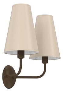 Lampă de perete GRENADA, 2x E14, 15W, 230V, bej